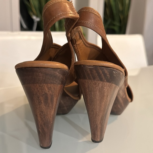 Aldo strappy peep-toe heels - size 38 - Picture 2 of 9